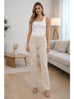 Bonıta 200 4 Dıkıs Lı 5 Cep Arka Cep Nakıslı Taslı Boru Paca