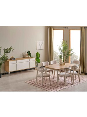 Dekorazi Dori Yemek Odası Takımı