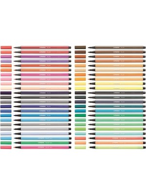 Stabilo Stabılo Pen 68 Soğuk Gri 1 Adet Keçeli Kalem Yüksek Kalite ve 1 mm Kalınlıkta Uç