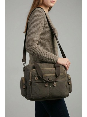 Byhakan Tk-10 Klinkır Çantası Omuz Çantası Çok Bölmeli Kol Çantası