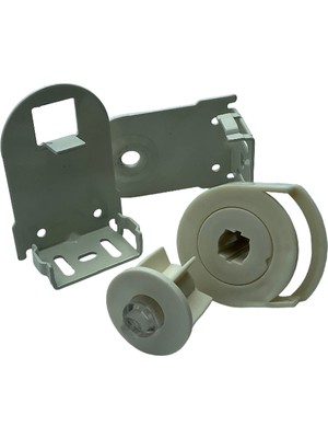 MorPerde 32'lik Krem Zincir Mekanizma ve Geniş Kasa Metal Ayaklı Takımı