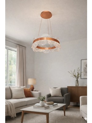 Light House Modern Sarkıt Akrilik Avize 3 Renk Modlu 50x100