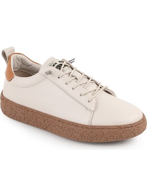 Libero L077.2684 Hakiki Deri Hafif Poli Taban Bağcıklı Kadın Casual Sneaker Ayakkabı 26Y
