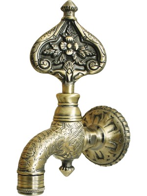 LPD Desenli Osmanlı Musluğu Pvd - Antik (Perlatörlü)