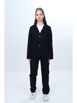 Toontoy Kız Çocuk 2li Çeketli Takım