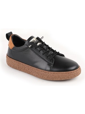 Libero L077.2684 Hakiki Deri Hafif Poli Taban Bağcıklı Kadın Casual Sneaker Ayakkabı 26Y