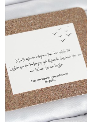 ForWhat Zarif Kadın Için 2parça Nazarlık Yonca Detaylı Ipli Bileklik