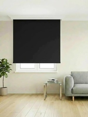 Bbb Kalın Kumaşlı Mat Stor Perde Siyah MS1412