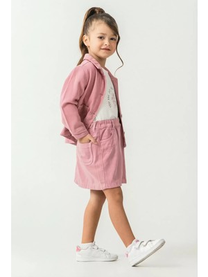 Alg KIZ ÇOCUK BAYRAMLIK ÇİÇEK İŞLEMELİ DOKUMA PAMUK TAKIM 3 LÜ SET