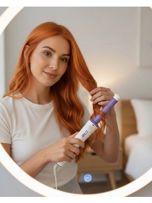 Astraltech Gw 32MM Döner Başlıklı Saç Kıvırma Makinesi – Her An Her Yerde Profesyonel Şekillendirme