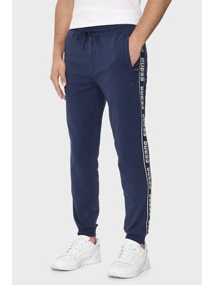 Guess Logolu Regular Fit Normal Bel Lastikli Paça Jogger Pantolon Erkek Pantolon Z2YB19 K6ZS1 G7R1