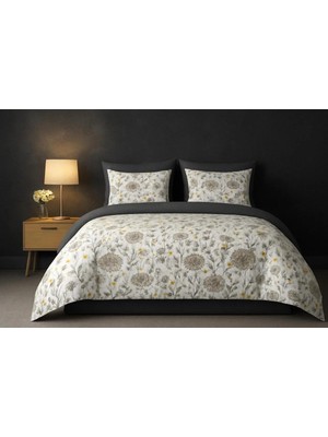 My Story Tek Kişilik Lastikli Çarşaflı Nevresim Takımı Jaune Füme