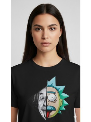 Elif Tarakçı Butik Baskılı Pamuklu Tişört