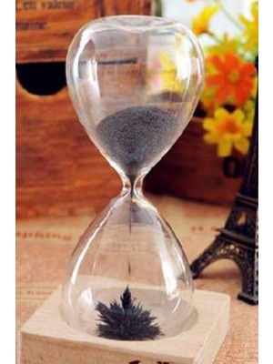 Ciyu Ticaret Mıknatıslı Manyetik Kum Saati Dekoratif Ilginç Hediyelik Manyetik Kum Saati