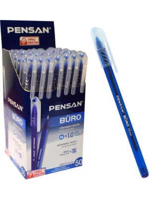 Şeylişeyler -Pensan Mavi Tükenmez Kalem Büro 50 Adet