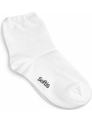 Softis Kadın Lastiksiz 2'li Kısa Soket Çorap