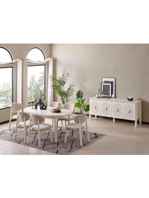 Dekorazi Paolo Yemek Odası Takımı