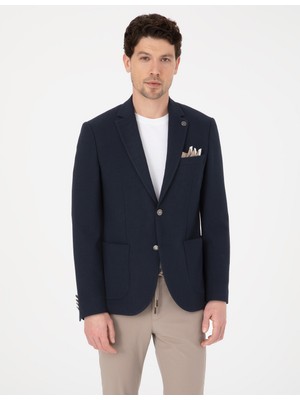 Pierre Cardin Erkek Lacivert Slim Fit Ceket 50324266-VR033