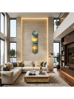 Decorita Cam Kaykay Tablo | Sonsuz Ufuk | 20CM x 80CM