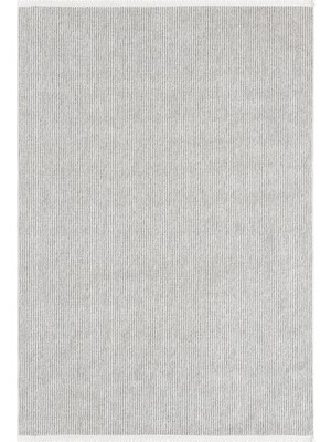 Seyran Step 360 Krem & Gri - Polyester Iplik, Pamuk Taban Dokuma Halı