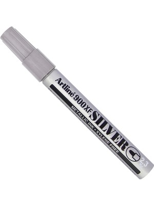 Kitabevimden Artline Markör Yaldızlı Yuvarlak Uçlu 2.3 mm Gümüş EK-900XF