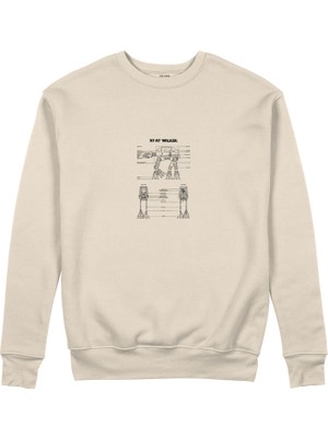The Lucid Lab At-At Walker Sweatshirt - Bej