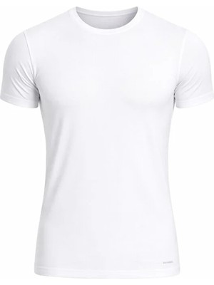 Jiber Bisiklet Yaka Kısa Kollu 2'li Paket Anti Alerjik Erkek Fanila 251