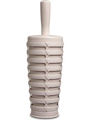 Feyza Design Şık ve Dayanıklı Bej Tuvalet Fırçası, Hijyen ve Temizlik Için Ideal