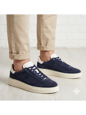 Marcobranchını Bağcıklı Düz Kalın Taban Erkek Sneaker Ayakkabı 061157M