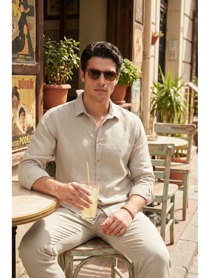 Buratti Regular Fit Klasik Yaka Uzun Kollu Gömlek Erkek Gömlek CF26S121640