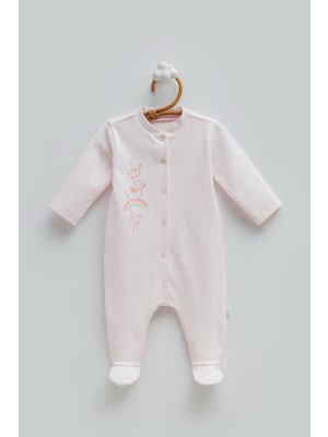 Caramell0-6 Ay Arası Love Time Tulum - Pembe