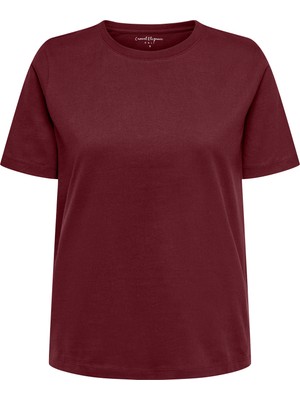 Only Onlfreja Pamuklu Regular Fit Yuvarlak Yaka T Shirt Bayan T Shirt 15367970