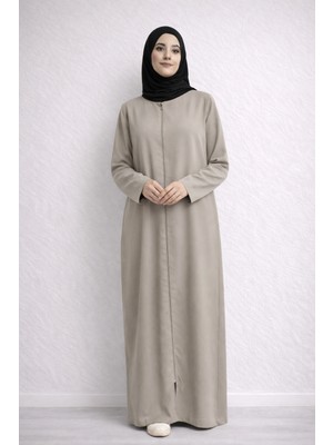 Bilenler Fermuarlı Viskon Namaz Elbisesi /ferace