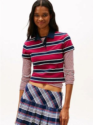 Tommy Hilfiger Tjw Kadın Slim Essential S/s Polo Yaka T-Shirt
