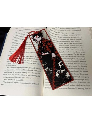 Anka Atölye Demon Slayer Tanjiro Çerçeveli Kesim Kitap Ayracı – Anime Temalı Koleksiyonluk