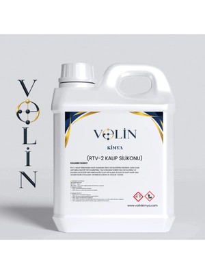 Rtv-2 Kalıp Alma Silikonu 10 Shore 5 kg ve 100GR Katalizörlü 1.sınıf Yağ Kusmaz Yarı Şeffaf