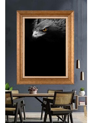 Giyense Altın Varaklı Çerçeveli Paspartulu Tablo ZS2198