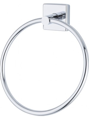 Onno Polo Yuvarlak Havluluk Krom