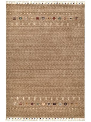 Çam Halı Funky 804 Vizon Yün ve Bambu ile Özel Tezgahlarda Üretilen Otantik Desenli El Emeği Modern Uşak Halısı