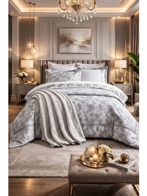 Özdilek Emilia Çeyiz Seti 11 Parça - Gri