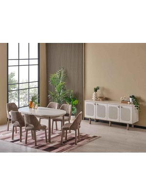 Dekorazi Vitale Yemek Odası Takımı