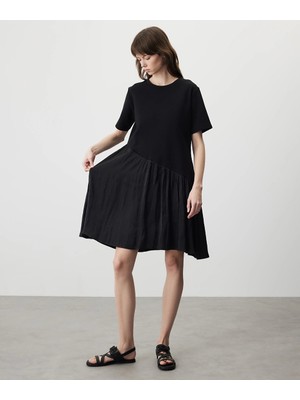 Miss İpekyol Kumaş mix elbise IS1260002163001