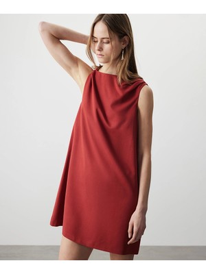 Miss İpekyol Asimetrik kol mini elbise IS1260002179DE4