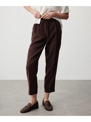 Miss İpekyol Carrot Fit Belden Bağlamalı Pantolon IS1260003076074