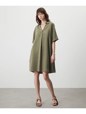 Miss İpekyol Gömlek Yaka Elbise IS1260002180022