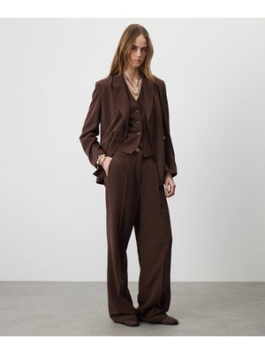 Miss İpekyol Wide Leg Fit Cepli Pantolon IS1260003088074