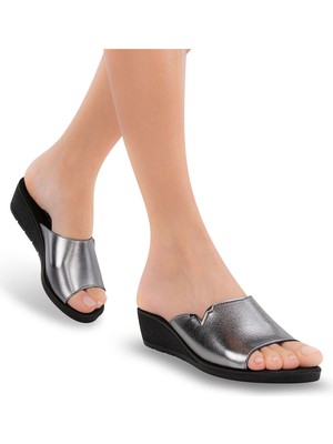 Muya 31026-LOREN ,anatomik Taban Dört Mevsim Kadın Terlik