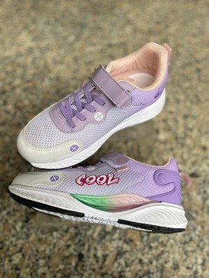 Cool Çoçuk Spor Ayakkabı Renkli Cilt Deri Ayak