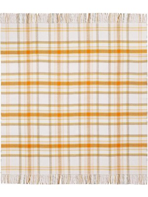 Burberry Check Çift Taraflı, Yün Kaşmir Karışımlı Lüks Battaniye