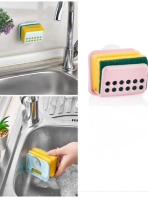 Sevgiliatolyemm Lavabo Içi Süngerlik Sünger Tutucu